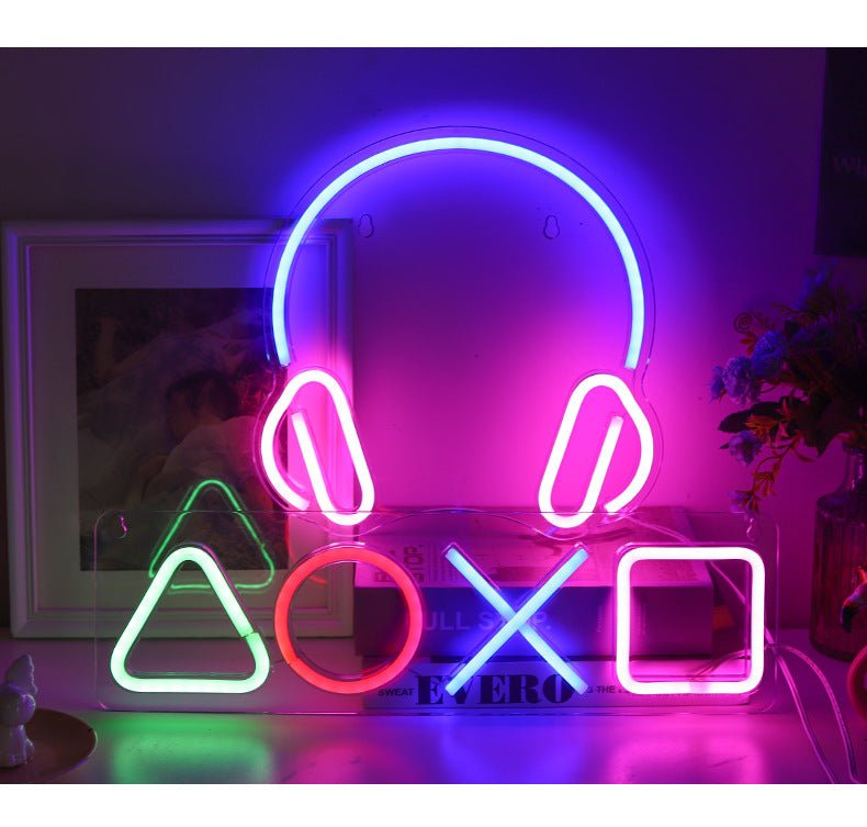 LED NEON Signs for Room - Headphone