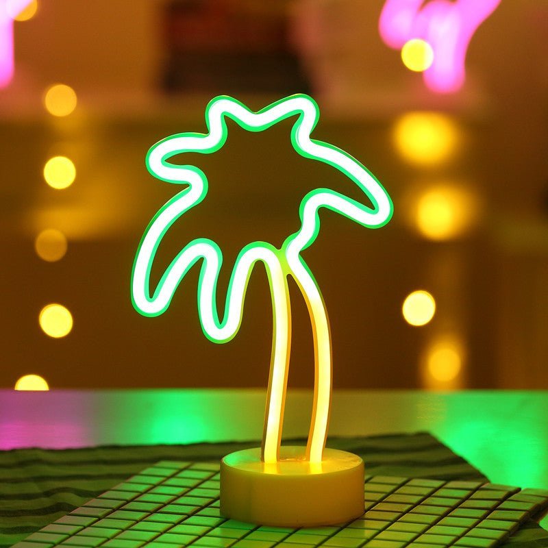 Neon Signs - coconut tree