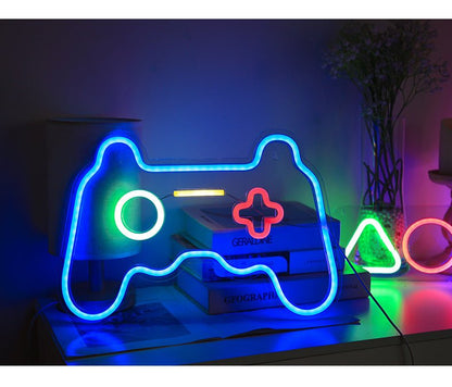 LED NEON Signs for Room - Gamepad