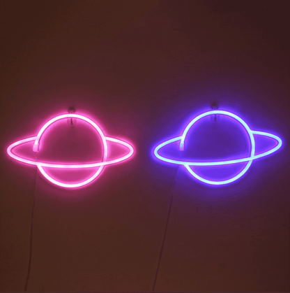 Neon Signs - planet