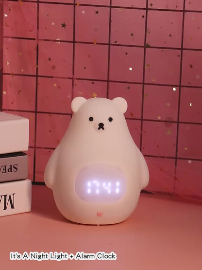 Polar Bear Table Lamps Alarm Clock