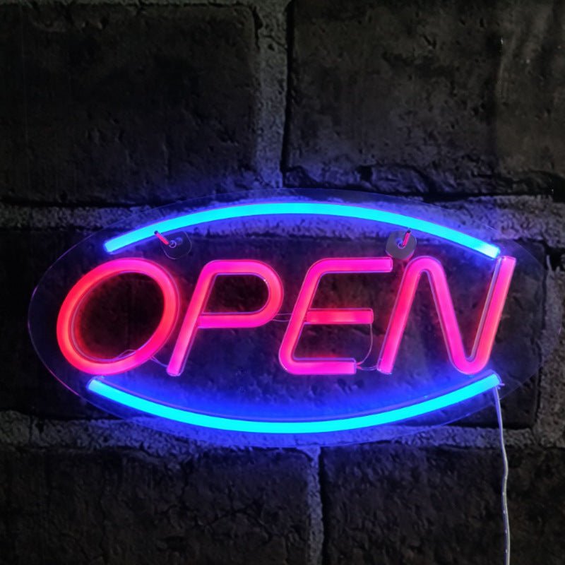 LED NEON Signs for Room - open