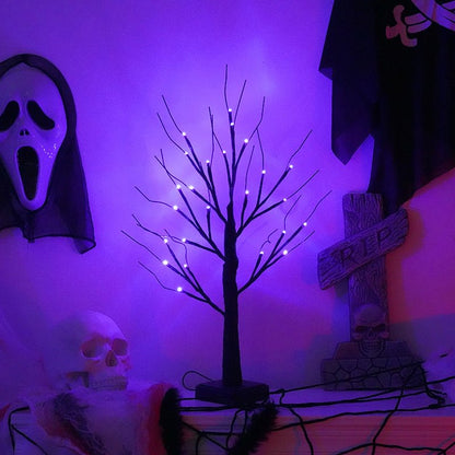 Halloween Lamp with Web